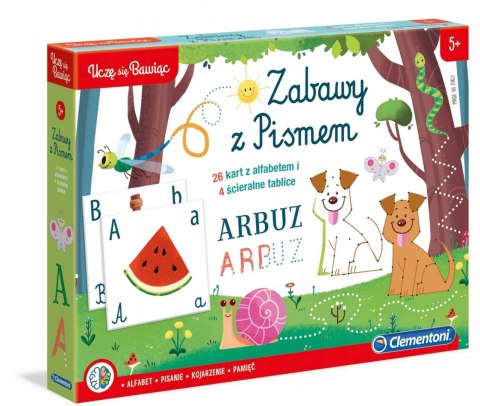 Uczę się bawiąc: Zabawy z pismem CLEMENTONI 60590