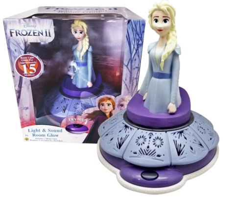 Lampka nocna 3D KRAINA LODU ELSA 29cm dźwięk KIDS WD21984