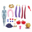 Lalka BARBIE COLOR REVEAL Imprezowe stylizacje Fioletowa MATTEL HBG40