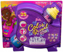 Lalka BARBIE COLOR REVEAL Imprezowe stylizacje Fioletowa MATTEL HBG40