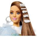 Lalka BARBIE EXTRA Moda Lalka Zwierzątko + akcesoria MATTEL GYJ78