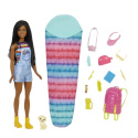 BARBIE Kemping Lalka Brooklyn + akcesoria MATTEL HDF74