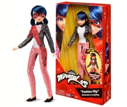 MIRACULOUS Marinette Lalka Biedronka z cekinami Fashion Flip PLAYMATES 50375