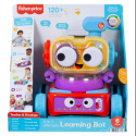 Uczący Przyjaciel Robot 4 w 1 Educkacyjna zabawka w polskiej wersji językowej FISHER PRICE HCK41