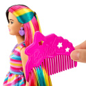 BARBIE Lalka Totally Hair SERCE z długimi włosami MATTEL HCM90