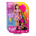 BARBIE Lalka Totally Hair SERCE z długimi włosami MATTEL HCM90