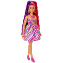 BARBIE Lalka Totally Hair KWIATY z długimi włosami MATTEL HCM89