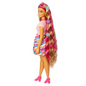 BARBIE Lalka Totally Hair KWIATY z długimi włosami MATTEL HCM89