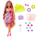 BARBIE Lalka Totally Hair KWIATY z długimi włosami MATTEL HCM89