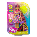 BARBIE Lalka Totally Hair KWIATY z długimi włosami MATTEL HCM89