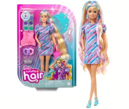 BARBIE Lalka Totally Hair GWIAZDKI z długimi włosami MATTEL HCM88