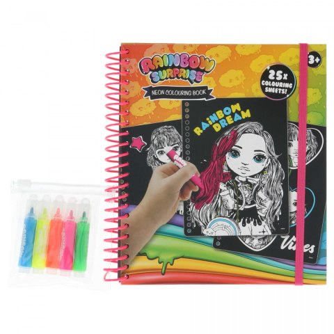 Kolorowanka RAINBOW SURPRISE Neon SPEELGOEDLAND RS01034 Kolorowanka RAINBOW SURPRISE Neon SPEELGOEDLAND RS01034