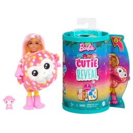 BARBIE Cutie Reveal Lalka Chelsea MAŁPKA Dżungla MATTEL HKR14