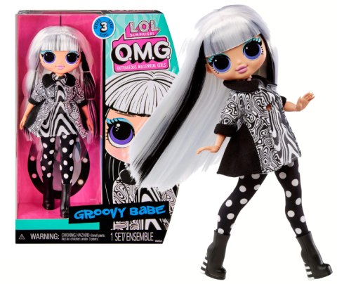 LOL Surprise OMG Doll GROOVY BABE series 3 MGA 588573EUC