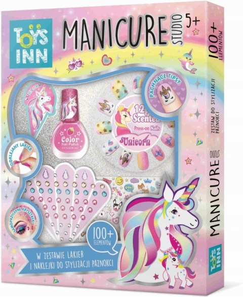 Manicure Studio UNICORN Zestaw do paznokci TOYS INN STN7632