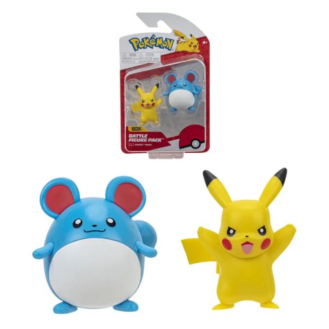 POKEMON Figurka bitewna PIKACHU + MARILL s13 JAZWARES PKW2646