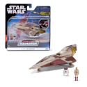 STAR WARS Pojazd JEDI STARFIGHTER + figurka JAZWARES SWJ00014