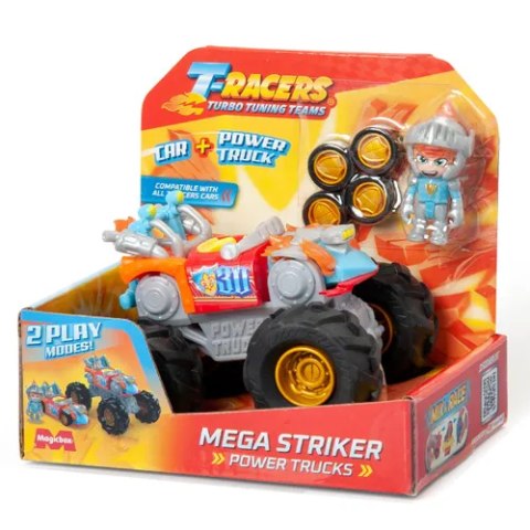 T-RACERS Pojazd Power Truck Mega Striker Figurka MAGIC BOX PTRSP118IN20 T-RACERS Pojazd Power Truck Mega Striker Figurka MAGIC BOX PTRSP118IN20
