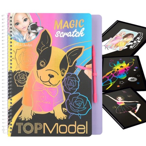 Zestaw kreatywny TOP MODEL Magic Scratch DEPESCHE 12410 Zestaw kreatywny TOP MODEL Magic Scratch DEPESCHE 12410