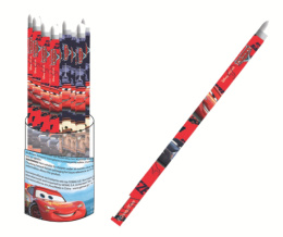 CARS pencil graphite HB with eraser 1pcs. GIM 341-38600