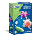 NAUKOWA ZABAWA: Fluorescencyjne Kryształy CLEMENTONI 60584