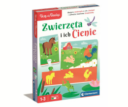 UCZĘ SIĘ BAWIĄC: Zwierzęta i ich Cienie CLEMENTONI 50762