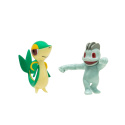 POKEMON Figurka bitewna MACHOP + SNIVY s14 JAZWARES PKW3002