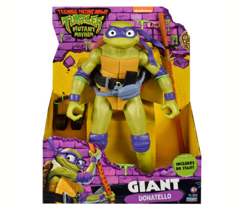 WOJOWNICZE ŻÓŁWIE NINJA Figurka GIGANT DONATELLO 30cm PLAYMATES 83402