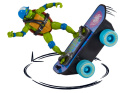 WOJOWNICZE ŻÓŁWIE NINJA Zestaw Figurka LEONARDO Skatepark PLAYMATES 83721