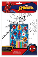 Zestaw do Kolorowania SPIDERMAN Kolorowanka z naklejkami KIDS SP50019