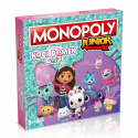 Gra MONOPOLY JUNIOR KOCI DOMEK GABI dla dzieci WINNING MOVES WM04157-POL