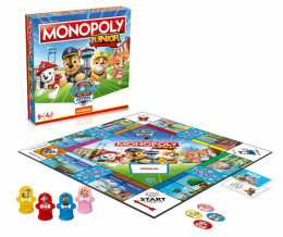 Gra MONOPOLY JUNIOR PSI PATROL dla dzieci WINNING MOVES WM04163-POL