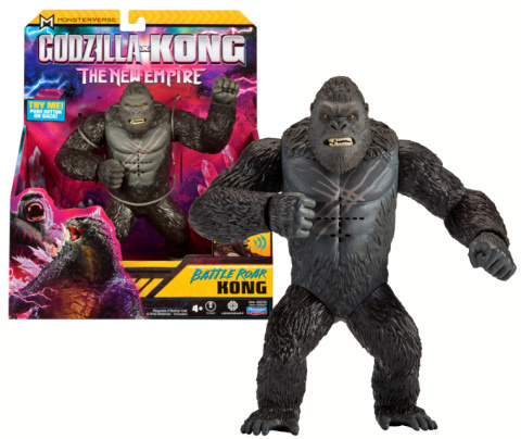 GODZILLA x KONG Figurka KONG Bitewny Ryk 17cm PLAYMATES 35507