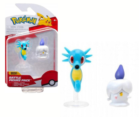POKEMON Figurka bitewna HORSEA + LITWICK s15 JAZWARES PKW3008 POKEMON Figurka bitewna HORSEA + LITWICK s15 JAZWARES PKW3008