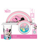 Zestaw obiadowy MYSZKA MINNIE MOUSE talerz miska kubek KIDS 840449