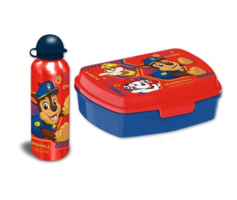 Bidon + Śniadaniówka PSI PATROL Zestaw KIDS PW19916