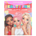 Zestaw kreatywy TOP MODEL BEAUTY FUN Kolorowanka z naklejkami DEPESCHE 13137