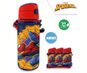 Bidon do picia Aluminiowy SPIDERMAN 600ml z paskiem KIDS SP50073