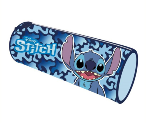 Pencil Case Tube STITCH 23x8cm Blue JACOB LIL24-3819