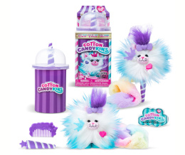 COTTON CANDYKINS Maskotka DANDY Kolekcjonerski Pluszak Fioletowe BASIC FUN 27300