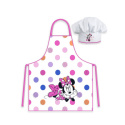 Fartuch kuchenny i czapka MINNIE MOUSE Fartuszek dla dzieci ZORLUTEKS 014114