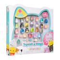 SQUISHMALLOWS Zestaw Figurek SQUISH A LONGS Figurka Niespodzianka 25pak s1 JAZWARES SQAL0033