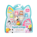 SQUISHMALLOWS Zestaw Figurek SQUISH A LONGS Figurka Niespodzianka 8pak s1 JAZWARES SQAL0023