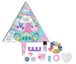 Kalendarz Niespodzianka SWEET DREAMS UNICORN z kosmetykami dla dzieci 12 dni KIDS KL11575