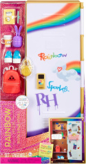 RAINBOW HIGH Locker Playset SZAFKA SZKOLNA + Akcesoria MGA 507420EUC