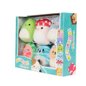 SQUISHMALLOWS MICROMALLOWS Zestaw PLUSZAKI Maskotka 6pak JAZWARES SQMM0010