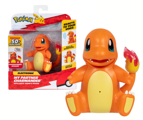 POKEMON Interaktywna Figurka MÓJ PARTNER CHARMANDER JAZWARES PKW2367