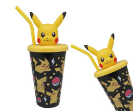 Kubek z nakładką 3D POKEMON PIKACHU 450ml KIDS PK00028