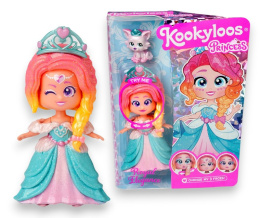 Figurka KOOKYLOOS PRINCESS Laleczka ROYAL ELEGANCE + Zwierzątko MAGIC BOX PKL8D406IN00