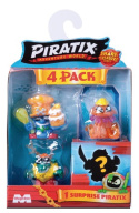 PIRATIX Zestaw Figurki SHARK TREASURE FOUR PACK Figurka Niespodzianka 1szt. MAGIC BOX PPX2B412IN00